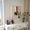 Nástěnné zrcadlo 60 x 60 cm čtvercové sklo Náhled obrázku produktu 2