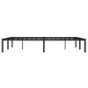 vidaXL Rama łóżka metalowa czarna 140x200 cm Podgląd zdjęcia produktu 6