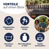 CASARIA® Polyrattan hoek loungeset met WPC eettafel, Productafbeelding-voorbeeld 9