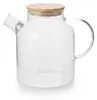 Théière en verre Relaxdays, couvercle en bambou, 1,8 litre, Voir les images du produit 8