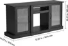 SucceBuy TV-Ständer für 65-Zoll-Fernseher mit LED-Licht und Produktbild-Vorschau 7