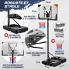 SPORTANA® Panier de Basket Extérieur sur Pied Réglable Voir les images du produit 2