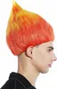WIG ME UP Perücke rot gelb toupiert Troll Feuerteufel Produktbild-Vorschau 3