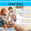 Sentidos Türkis Bettwäsche Set 135x200cm 4teilig %100 Produktbild-Vorschau 7