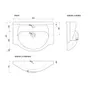 Stamar | Armoire de salle de bains - avec lavabo de 60 cm - Voir les images du produit 8