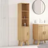 vidaXL Mobiletto da bagno Olden, marrone, 35 x 30 x 159 cm Anteprima dell’immagine prodotto 2