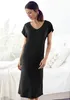 LASCANA Nachthemd schwarz Größe 40/42 Produktbild-Vorschau 3