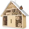 NatureCrafts Insektenhotel – Wetterfestes Naturholzhaus für Produktbild-Vorschau 1