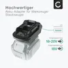 CELLONIC Akku-Adapter kompatibel mit DeWalt / Milwaukee Produktbild-Vorschau 2