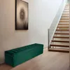 MG Design Polsterhocker Dunkelgrün 45x160 cm - Stauraum Produktbild-Vorschau 2