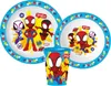 Spidey and Friends Kinder Geschirr Set Teller Schüssel Produktbild-Vorschau 2