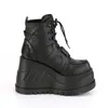 STOMP-13 Damen Booties von DemoniaCult, Schwarz EU 40, US Produktbild-Vorschau 5