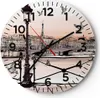 Wanduhr - Rund - Glasuhr - frankreich Taube Grafiken Produktbild-Vorschau 1