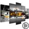 Tableau acoustique Abstrait 200 x 100 cm Tableaux Mousse Voir les images du produit 1