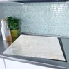 Spritzschutz Herdabdeckplatte Schneidebrett aus Glas Helle Produktbild-Vorschau 2