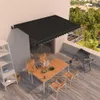 vidaXL Store automatique rétractable 450x350 cm Anthracite Voir les images du produit 2