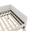 Close-up view of the frame and slats of a bed. Náhled obrázku produktu