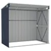 Anbauschuppen Anthrazit 118x194x178 cm Verzinkter Stahl Produktbild-Vorschau 6
