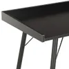 vidaXL Schreibtisch Schwarz 90×50×79 cm -  Schreibtische Produktbild-Vorschau 5