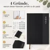 Taschenkalender 2027 A6 - Kalender 1 Woche 2 Seiten mit Produktbild-Vorschau 2