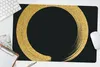 MuchoWow® Schreibtischunterlage Kreis aus goldenem Glitter Produktbild-Vorschau 5