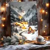 Weihnachts Wandbild mit LED Beleuchtung Batterie betrieben Produktbild-Vorschau 6