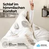 etérea Renforcé Bettwäsche Baumwolle Gelb 155x220 cm  80x80 Produktbild-Vorschau 2