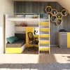 Marlux-Meble Hochbett JSM-7 90x200 TREPPE RECHTS mit Produktbild-Vorschau 7