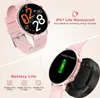 (Růžové) Bluetooth Smartwatch pro dospělé, fitness tracker Náhled obrázku produktu 8
