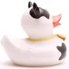 Badeente Kuh schwarz weiß Vinyl 8 cm Produktbild-Vorschau 2