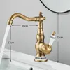Waschbeck armatur, Wasserhahn Bad Retro, Messing, Produktbild-Vorschau 10