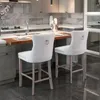 Set di 2 sgabelli da bar con rivestimento in velluto, Anteprima dell’immagine prodotto 11