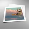 Poster - Poster ohne Rahmen - Schaukeln Seil Himmel - 50x50 Produktbild-Vorschau 3