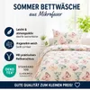 Sommer Bettwäsche 135x200 cm Mikrofaser –   – Mit Produktbild-Vorschau 2