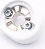 Schüco RC-Befestigungsrosette abschließbar, RAL 9016 weiß Produktbild-Vorschau 1