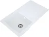 Respekta Einbauspüle Mineralite Boston 86 cm x 50 cm Weiß Produktbild-Vorschau 11