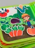 Montessori-Sinnesbuch „Tierbauernhof“ mit Klettverschluss Produktbild-Vorschau 11
