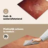 KitchenYeah© Herdabdeckplatte Leder - Lederoptik - Braun - Produktbild-Vorschau 2