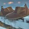 Vanuba pantofole da uomo Columbia in pelle di agnello | Anteprima dell’immagine prodotto 8