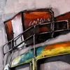 Metallbild 3D Käfer Gelb Relief Wandbild Unikat Produktbild-Vorschau 4