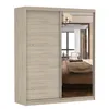 Schwebetürenschrank Kleiderschrank Bella 03, 183 cm, Produktbild-Vorschau 4