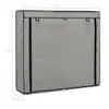 vidaXL Szafka na buty z pokrywą Szara 115 x 28 x 110 cm Podgląd zdjęcia produktu 15