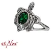 Ring Schildkröte Edelstahl mit grünem Zirkonia 56 (17.8 mm Produktbild-Vorschau 1