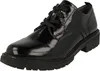 Jana Jana Softline Damenschuhe elegante Schnürer Schwarz Produktbild-Vorschau 6