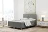 Boxspringbett Schlafzimmerbett RENAN 160x220cm in Stoff Produktbild-Vorschau 1