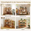 COSTWAY Bücherregal mit 3 Ebene, freistehendes Standregal Produktbild-Vorschau 8