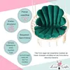 Love Gifts® Hängesessel Kissen in Muschelform 2 Stück + 1 Produktbild-Vorschau 5