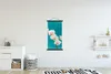 MuchoWow® Textilposter Orchidee - Blumen - Pflanze - Weiß - Produktbild-Vorschau 2