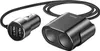 A car charger splitter with two USB ports and two cigarette lighter sockets. Produktbild-Vorschau