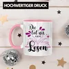 Trendation - Leseratte Tasse Geschenk Bücher Lesen Die Tut Produktbild-Vorschau 3